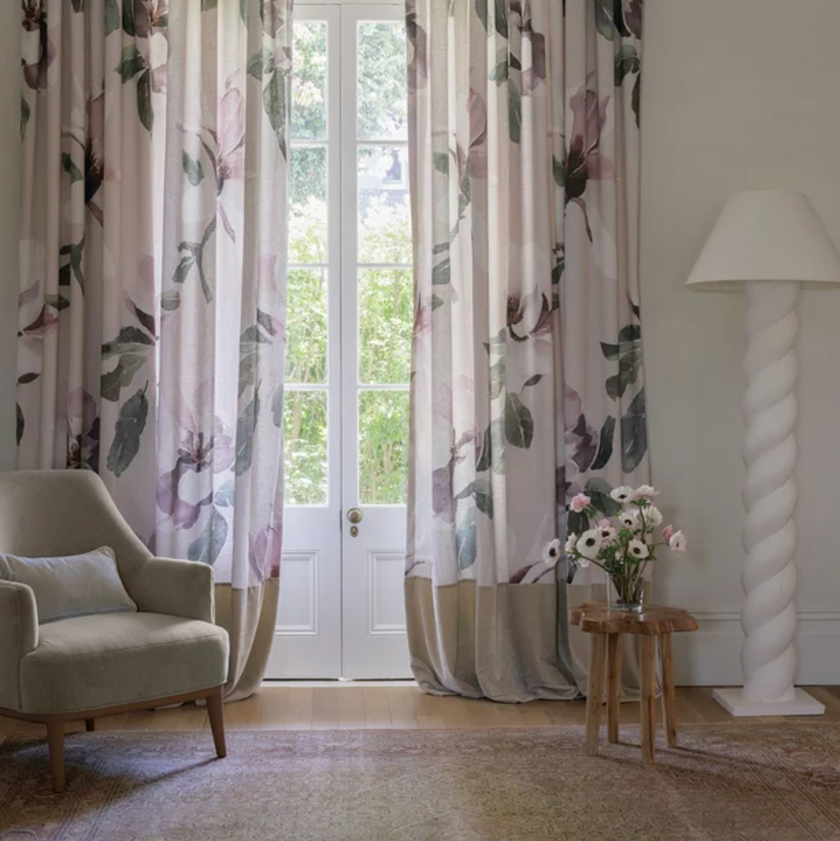 Magnolia Designer Fabric for Elegant Home Interiors