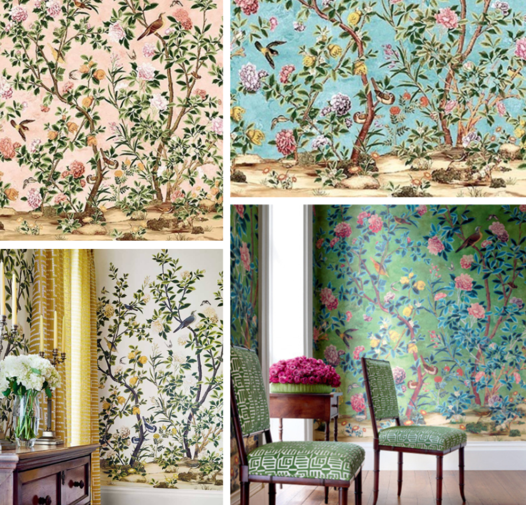 How to Match Thibaut Wallpaper with Designer Fabrics