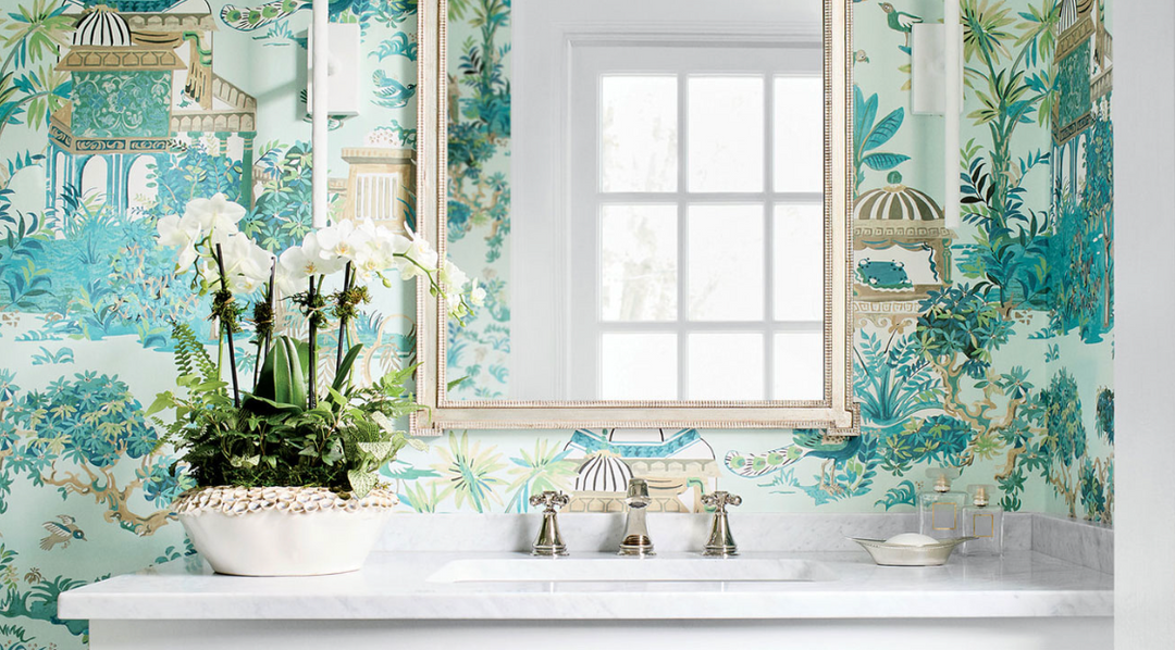 How Can You Style a Room With Thibaut Wallpaper?