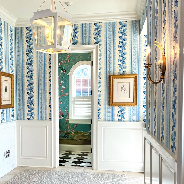 Schumacher Hydrangea Drape