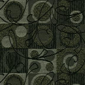 Ambiance 9009 Black by Crypton Designer Fabric - 57% Rayon 43% Recycled Polyester - Exceeds 50,000 Double Rubs. H: -, V: - 54" (137 cm)  - Swanky Fabrics -  Crypton