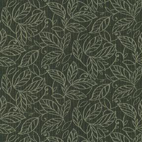 Broadleaf 9009 Black by Crypton Designer Fabric - 8% Polyester 55% Recycled Polyester 23% Rayon 13% Cotton 1% Nylon - Exceeds 60,000 Double Rubs. H: 14.0"(35.5cm) Across the Roll., V: 16.0 "(41.0cm) Up the Roll. 54" (137 cm)  - Swanky Fabrics -  Crypton