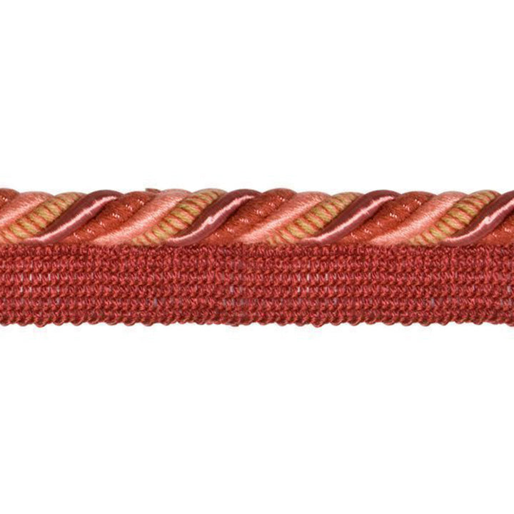 01119 Coral by Europatex Designer Fabric Portofino 50% Viscose, 50% Cotton 0.25 inches - Swanky Fabrics -