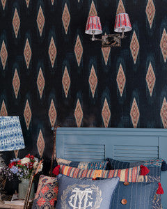 Mind The Gap Wallpaper MAIYSHA Indigo Wallpaper (WP30087)