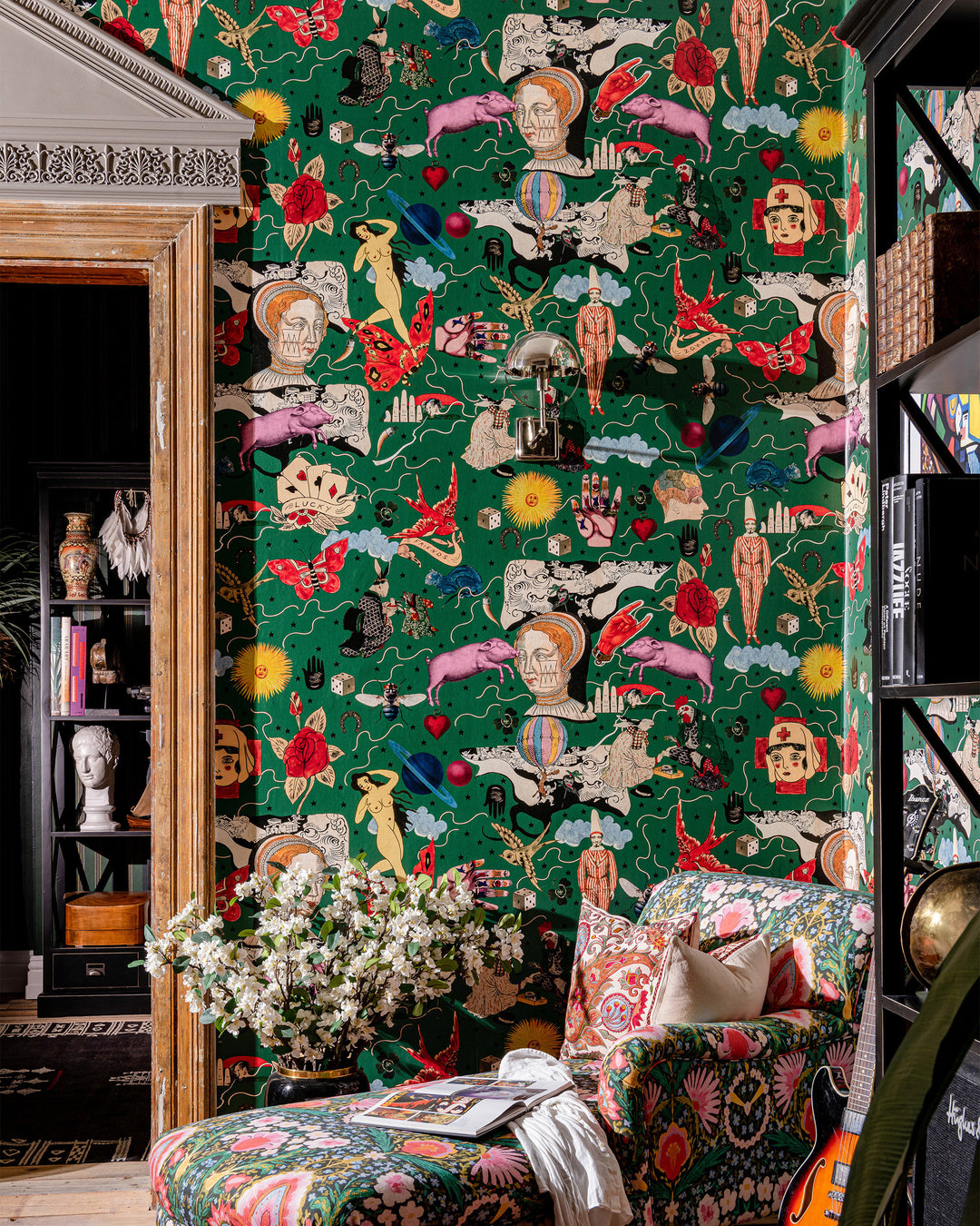Illusionary Daytime Green wallpaper by Mind the Gap (WP20618), view 2