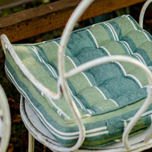Mind The Gap Pillows SZEPVIZ STRIPE Linen Chair Cushion (AC00021)