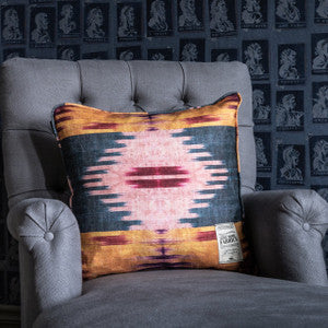 Mind The Gap Pillows PATOLA Linen Cushion (LC40018)