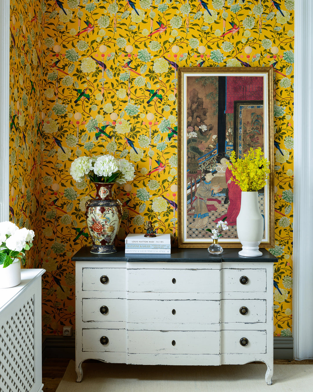 The Garden Of Immortality Mustard Yellow wallpaper by Mind the Gap (WP20590), view 4