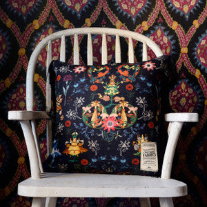 Mind The Gap Pillows TRANSYLVANIA FOLK Linen Cushion (LC40001)