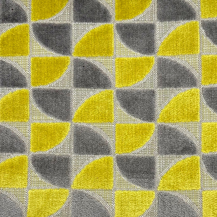 Pinwheel Lime by Europatex Designer Fabric Pinwheel 56% Polyester, 44% Cotton 13.5" H, 3.5" V 54.00 inches - Swanky Fabrics -