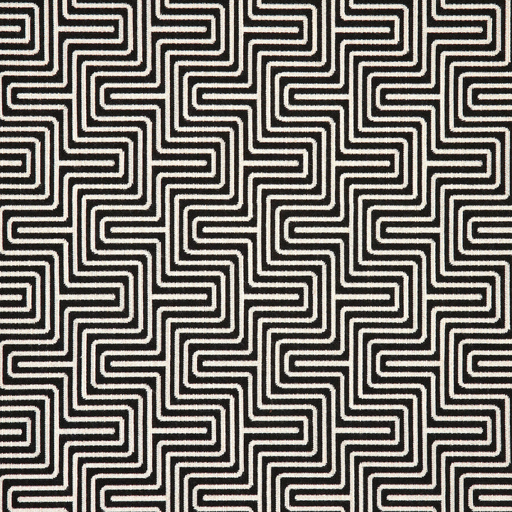 Figure Onyx 145868-0007 by Sunbrella Designer Fabric 100% Sunbrella® Acrylic 27500 Horizontal: 3.5 in. and Vertical: 9.67 in. 54 in. - Swanky Fabrics -