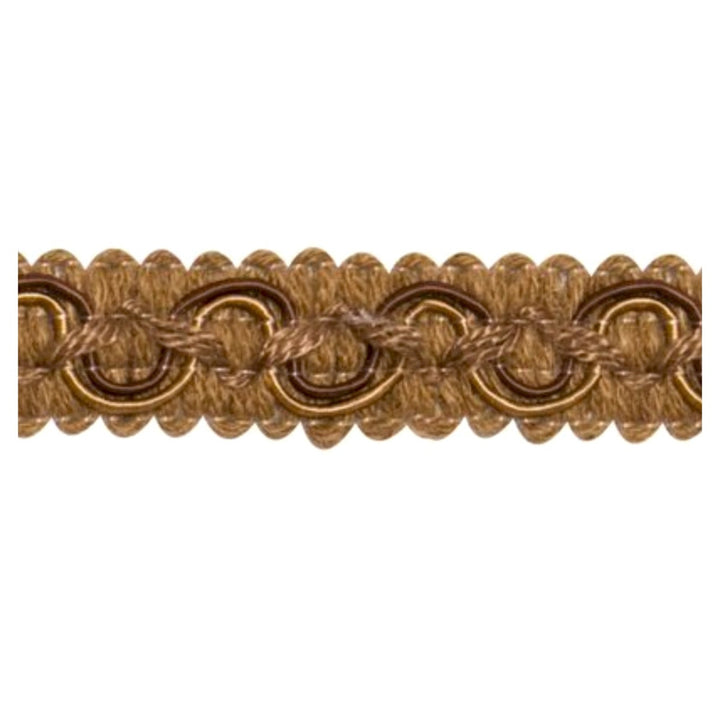 04007 Brown by Europatex Designer Fabric Portofino 50% Viscose, 50% Cotton 0.63 inches - Swanky Fabrics -