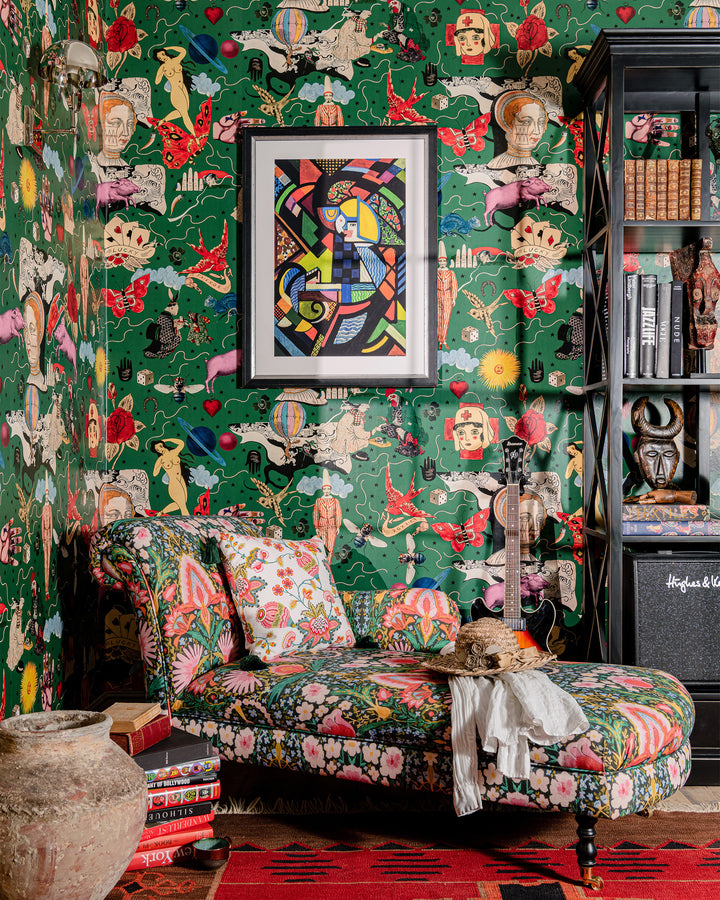 Illusionary Daytime Green wallpaper by Mind the Gap (WP20618), view 4