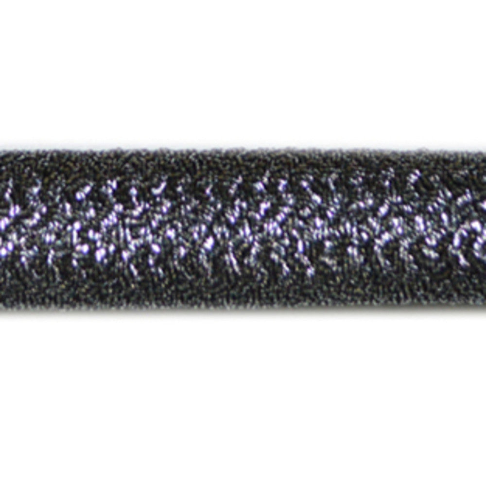 0830 Titanium by Europatex Designer Fabric Metallic 100% Polyester 0.50 inches - Swanky Fabrics -