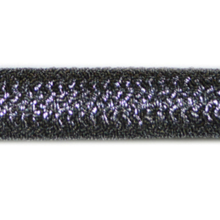 0830 Titanium by Europatex Designer Fabric Metallic 100% Polyester 0.50 inches - Swanky Fabrics -