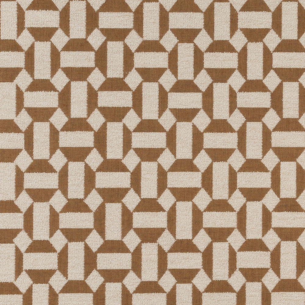 Assemble II Teak 47247-0001 by Sunbrella Designer Fabric 100% Sunbrella® Acrylic 70000 Horizontal: 3.13 in. and Vertical: 3.3 in. 54 in. - Swanky Fabrics -