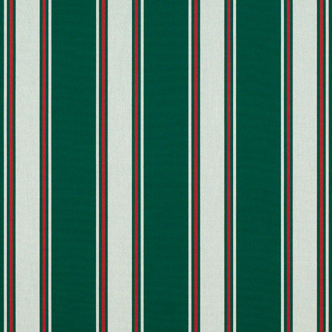 4790 Forest Green Fancy by Sunbrella Designer Fabric Sunbrella Awning Stripes 100% Sunbrella® Acrylic USA or Imported 10-Year Horizontal: and Vertical: 46 in. - Swanky Fabrics -