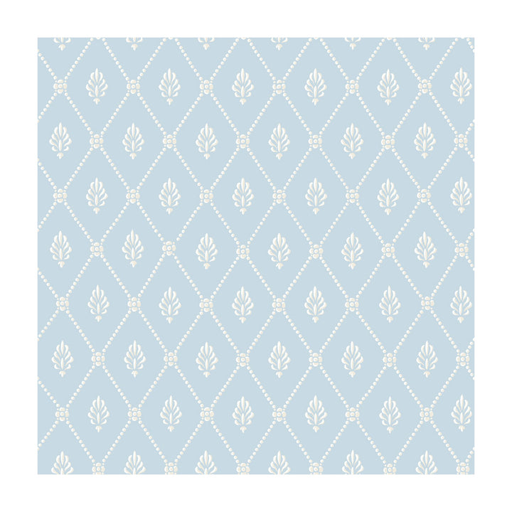 Alma Blue by Cole & Son Designer Wallcovering COLE & SON ARCHIVE ANTHOLOGY PAPER - 100% United Kingdom Horizontal: and Vertical: 5.2 20.5 - Swanky Fabrics -