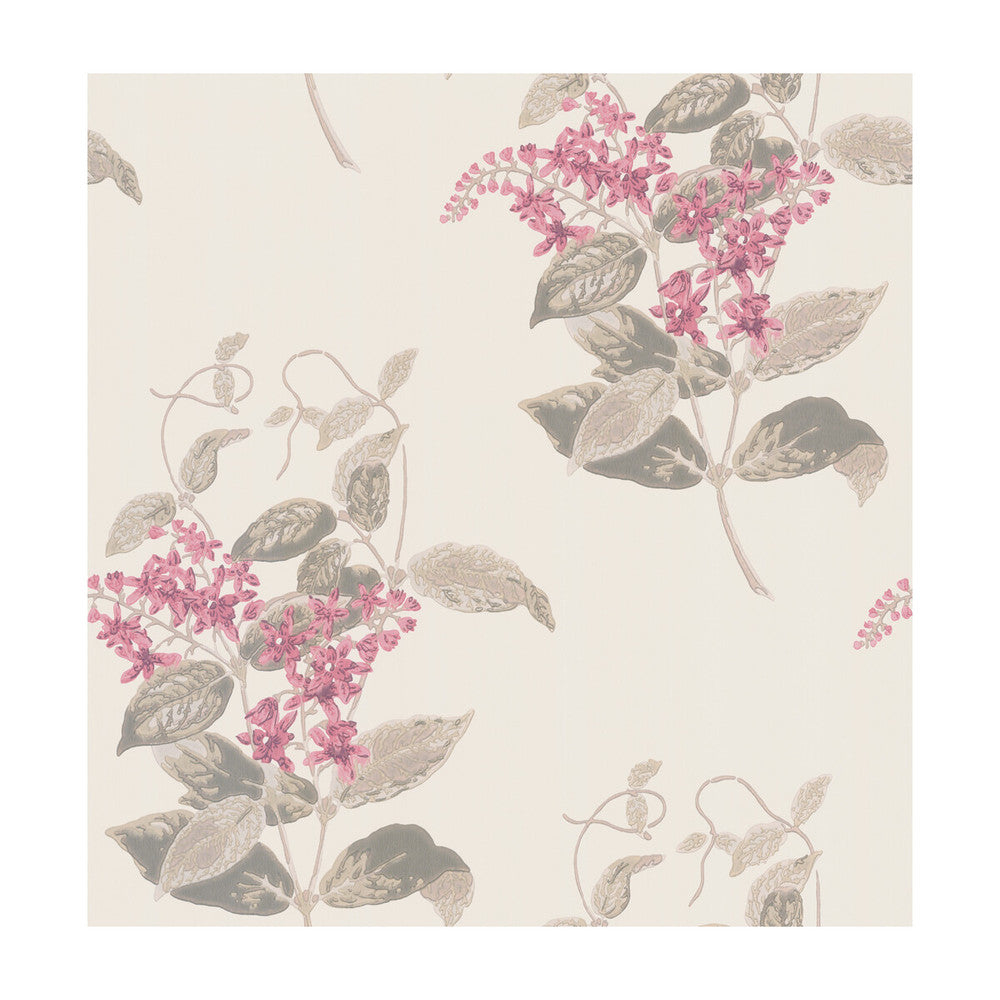 Madras Violet Pink by Cole & Son Designer Wallcovering COLE & SON ARCHIVE ANTHOLOGY PAPER - 100% United Kingdom Horizontal: and Vertical: 21 20.5 - Swanky Fabrics -