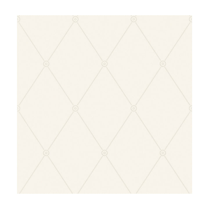 Large Georgian Rope Trellis Ivory by Cole & Son Designer Wallcovering COLE & SON ARCHIVE ANTHOLOGY PAPER - 100% United Kingdom Horizontal: and Vertical: 10.4 20.5 - Swanky Fabrics -