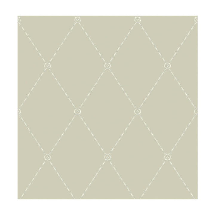 Large Georgian Rope Trellis Olive by Cole & Son Designer Wallcovering COLE & SON ARCHIVE ANTHOLOGY PAPER - 100% United Kingdom - Horizontal: - and Vertical: 10.4 20.5 - Swanky Fabrics -