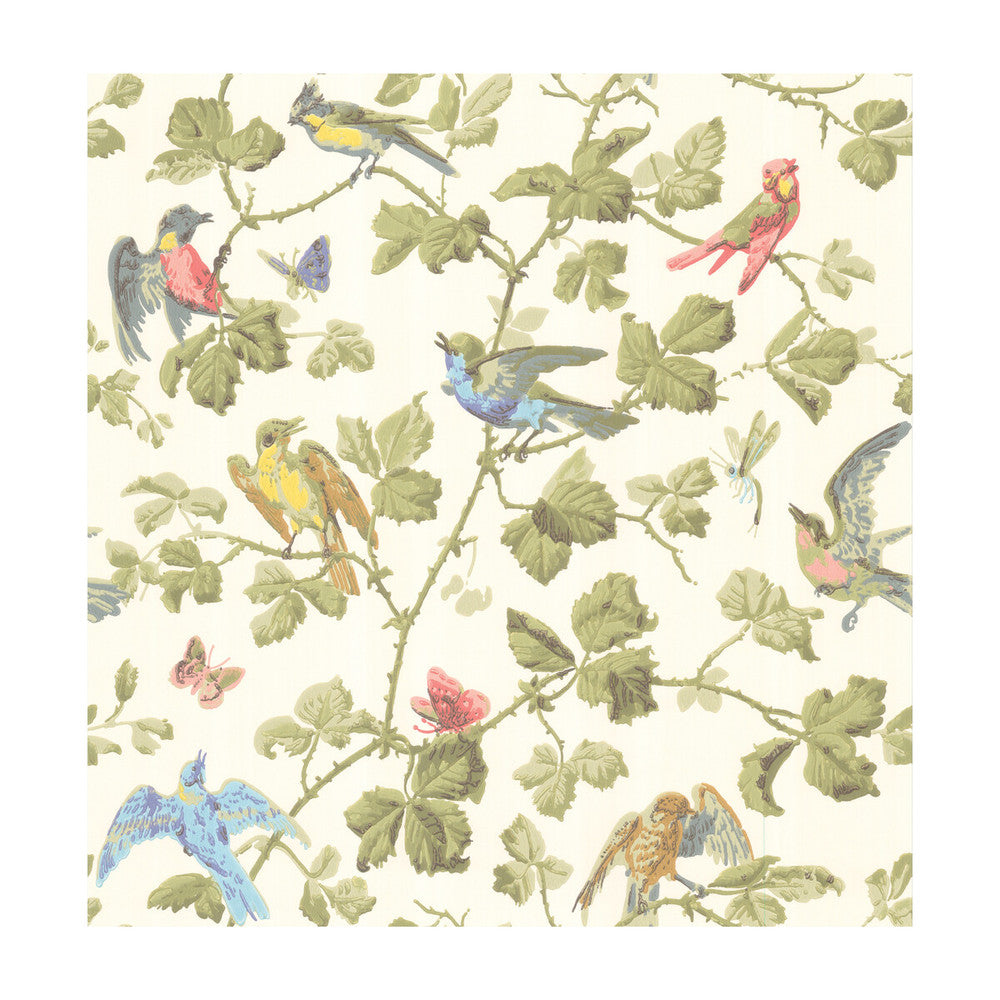 Winter Birds Multi-Coloured by Cole & Son Wallcovering Cole & Son Wallcovering Winter Birds Multi-ColouredWallcovering COLE & SON ARCHIVE ANTHOLOGY PAPER - 100% United Kingdom </p><p>Repeat: H: , V: 21.1 20.5 - Fabric Carolina -