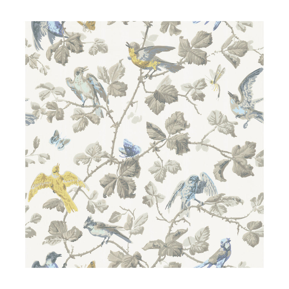 Winter Birds Yellow & Grey by Cole & Son Wallcovering Cole & Son Wallcovering Winter Birds Yellow & GreyWallcovering COLE & SON ARCHIVE ANTHOLOGY PAPER - 100% United Kingdom </p><p>Repeat: H: , V: 21.1 20.5 - Fabric Carolina -