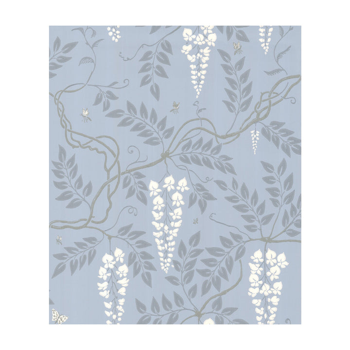 Egerton Blue by Cole & Son Designer Wallcovering COLE & SON ARCHIVE ANTHOLOGY PAPER - 100% United Kingdom Horizontal: and Vertical: 24 20.5 - Swanky Fabrics -