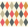 Punchinello Multi-Colour by Cole & Son Designer Wallcovering