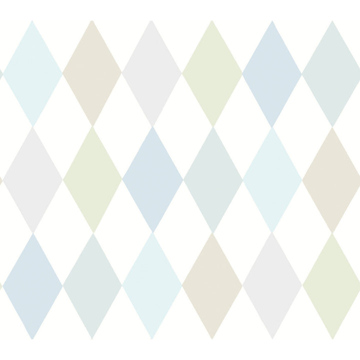 Punchinello Soft Blue by Cole & Son Designer Wallcovering COLE & SON WHIMSICAL PAPER - 100% United Kingdom Horizontal: and Vertical: 18.1 20.5 - Swanky Fabrics -