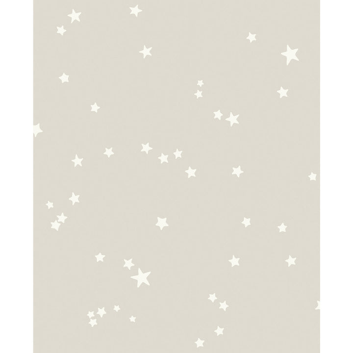 Stars Grey & White by Cole & Son Designer Wallcovering COLE & SON WHIMSICAL PAPER - 100% United Kingdom Horizontal: and Vertical: 25.2 20.5 - Swanky Fabrics -