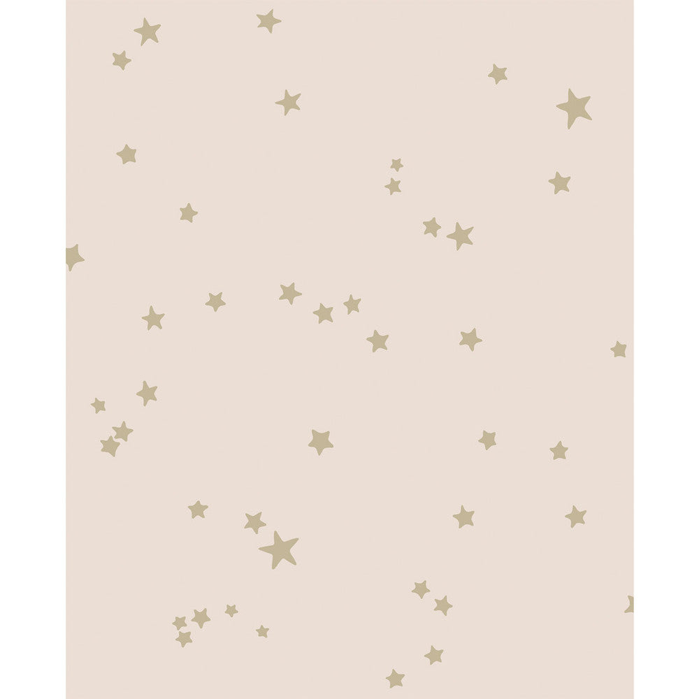 Stars Pink & Gold by Cole & Son Designer Wallcovering COLE & SON WHIMSICAL PAPER - 100% United Kingdom Horizontal: and Vertical: 25.2 20.5 - Swanky Fabrics -