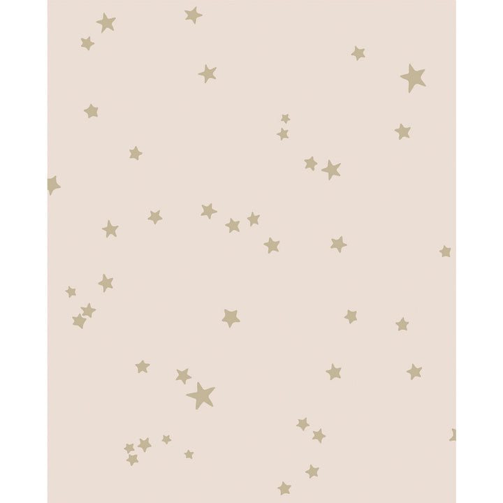 Stars Pink & Gold by Cole & Son Designer Wallcovering COLE & SON WHIMSICAL PAPER - 100% United Kingdom Horizontal: and Vertical: 25.2 20.5 - Swanky Fabrics -