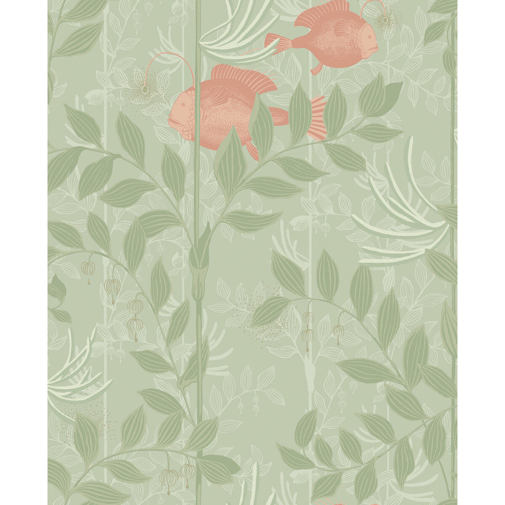 Nautilus Soft Green by Cole & Son Wallcovering Cole & Son Wallcovering Nautilus Soft GreenWallcovering COLE & SON WHIMSICAL PAPER - 100% United Kingdom </p><p>Repeat: H: , V: 25.2 20.5 - Fabric Carolina -