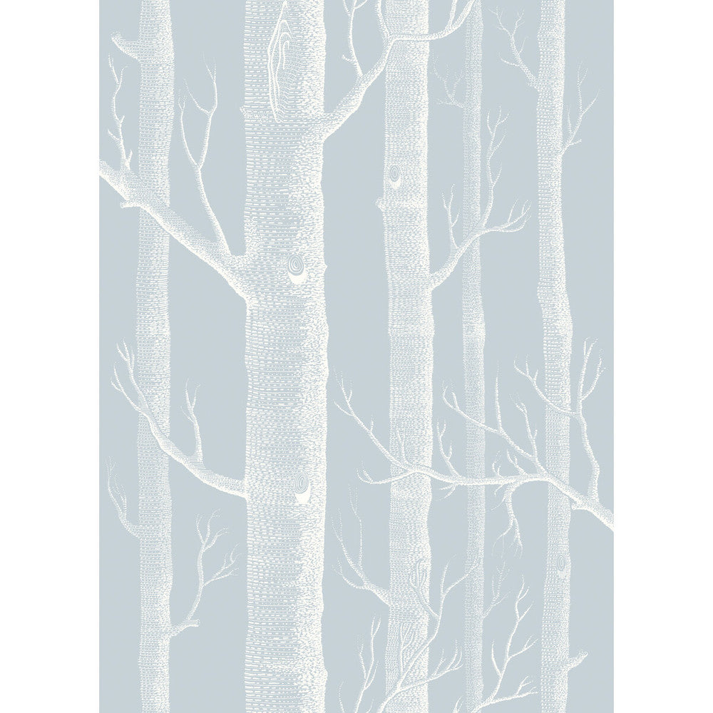 Woods Powder Blue by Cole & Son Designer Wallcovering COLE & SON WHIMSICAL PAPER - 100% United Kingdom - Horizontal: - and Vertical: 28.3 20.5 - Swanky Fabrics -