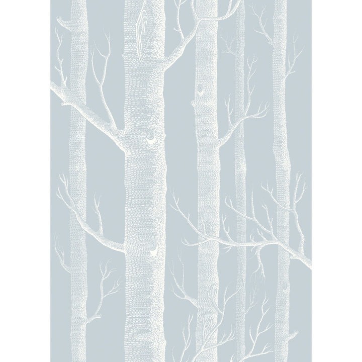 Woods Powder Blue by Cole & Son Designer Wallcovering COLE & SON WHIMSICAL PAPER - 100% United Kingdom Horizontal: and Vertical: 28.3 20.5 - Swanky Fabrics -