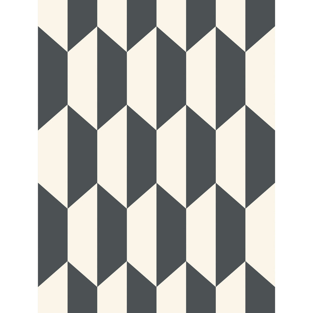 Tile Black And White by Cole & Son Wallcovering Cole & Son Wallcovering Tile Black And WhiteWallcovering COLE & SON GEOMETRIC II PAPER - 100% United Kingdom </p><p>Repeat: H: , V: 13.8 21 - Fabric Carolina -