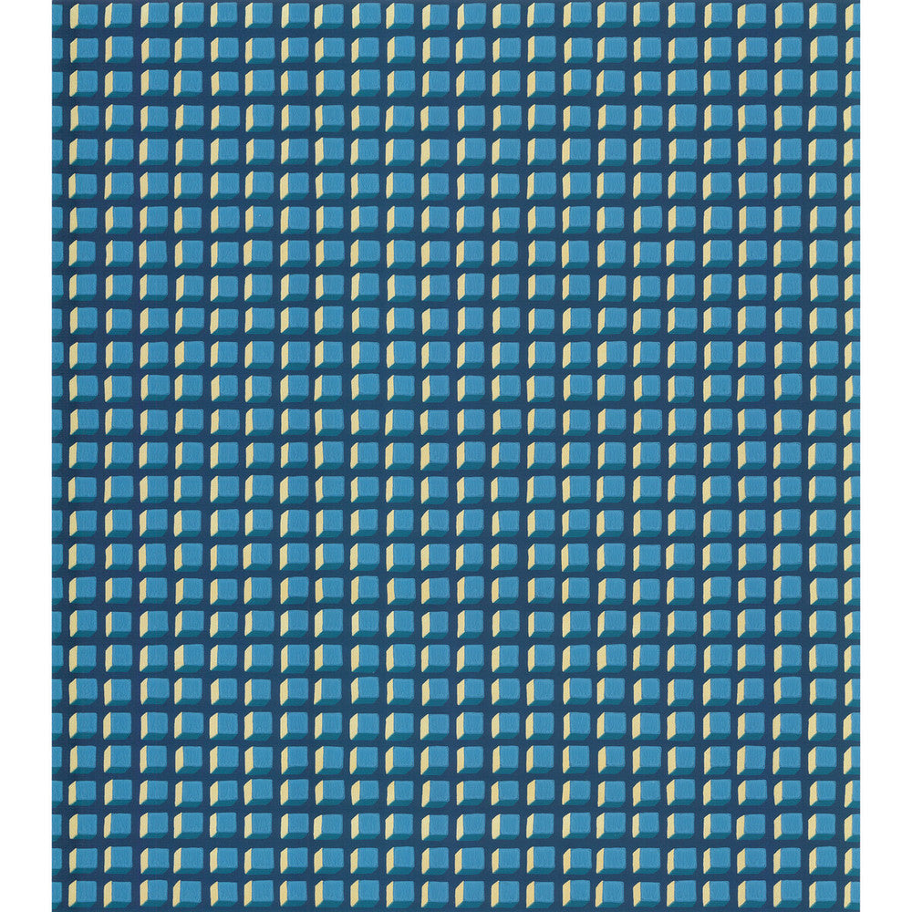 Mosaic Blue And Gold by Cole & Son Wallcovering Cole & Son Wallcovering Mosaic Blue And GoldWallcovering COLE & SON GEOMETRIC II PAPER - 100% United Kingdom </p><p>Repeat: H: , V: 1 20.5 - Fabric Carolina -