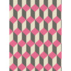 Delano Pink And Black by Cole & Son Designer Wallcovering