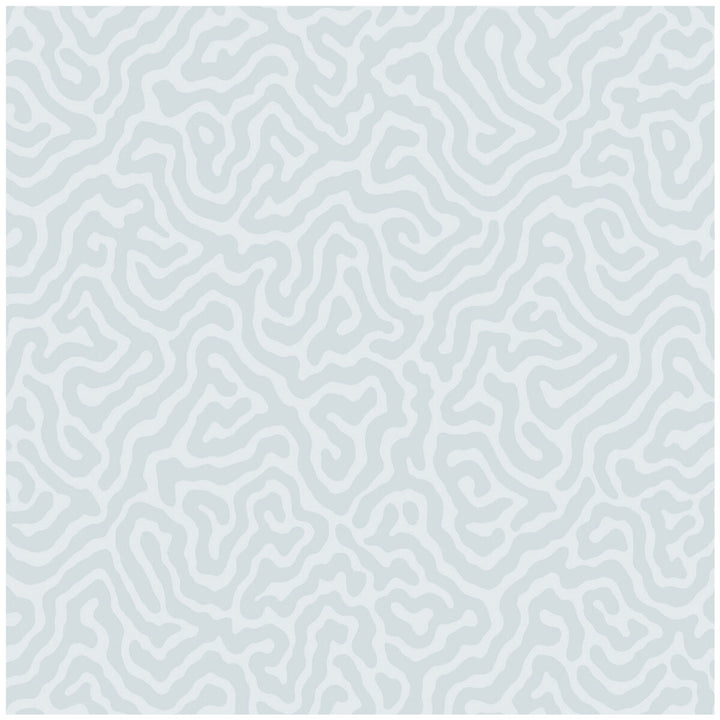 Coral Powder Blue by Cole & Son Designer Wallcovering COLE & SON LANDSCAPE PLAINS PAPER - 100% United Kingdom Horizontal: and Vertical: 4.2 20.5 - Swanky Fabrics -