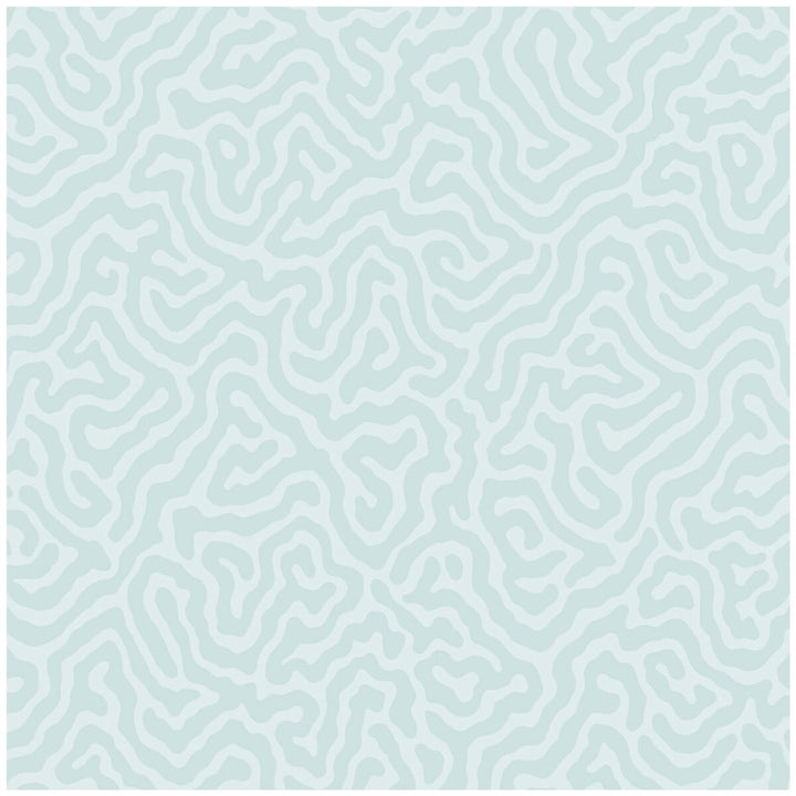 Coral Print Room Blue by Cole & Son Designer Wallcovering COLE & SON LANDSCAPE PLAINS PAPER - 100% United Kingdom - Horizontal: - and Vertical: 4.2 20.5 - Swanky Fabrics -