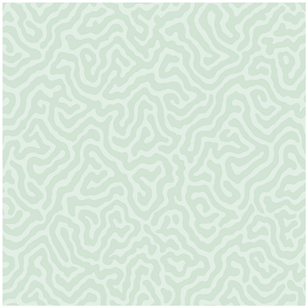 Coral Duck Egg by Cole & Son Designer Wallcovering COLE & SON LANDSCAPE PLAINS PAPER - 100% United Kingdom Horizontal: and Vertical: 4.2 20.5 - Swanky Fabrics -