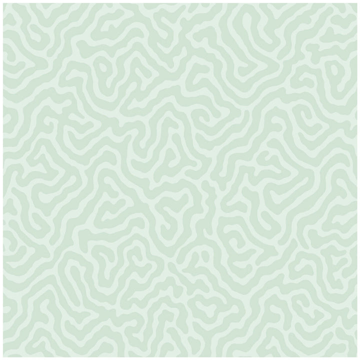 Coral Duck Egg by Cole & Son Designer Wallcovering COLE & SON LANDSCAPE PLAINS PAPER - 100% United Kingdom Horizontal: and Vertical: 4.2 20.5 - Swanky Fabrics -