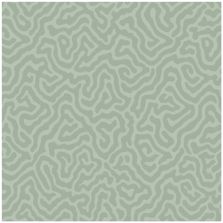 Coral Sage by Cole & Son Designer Wallcovering COLE & SON LANDSCAPE PLAINS PAPER - 100% United Kingdom Horizontal: and Vertical: 4.2 20.5 - Swanky Fabrics -