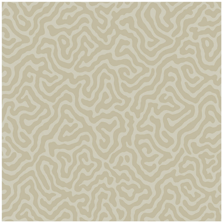 Coral Pale Stone by Cole & Son Designer Wallcovering COLE & SON LANDSCAPE PLAINS PAPER - 100% United Kingdom Horizontal: and Vertical: 4.2 20.5 - Swanky Fabrics -