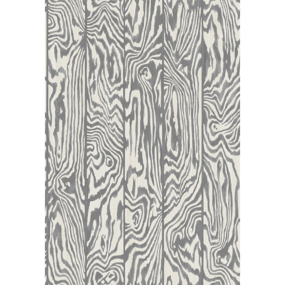 Zebrawood Black & White by Cole & Son Designer Wallcovering COLE & SON CURIO PAPER - 100% United Kingdom Horizontal: and Vertical: 30 20.5 - Swanky Fabrics -