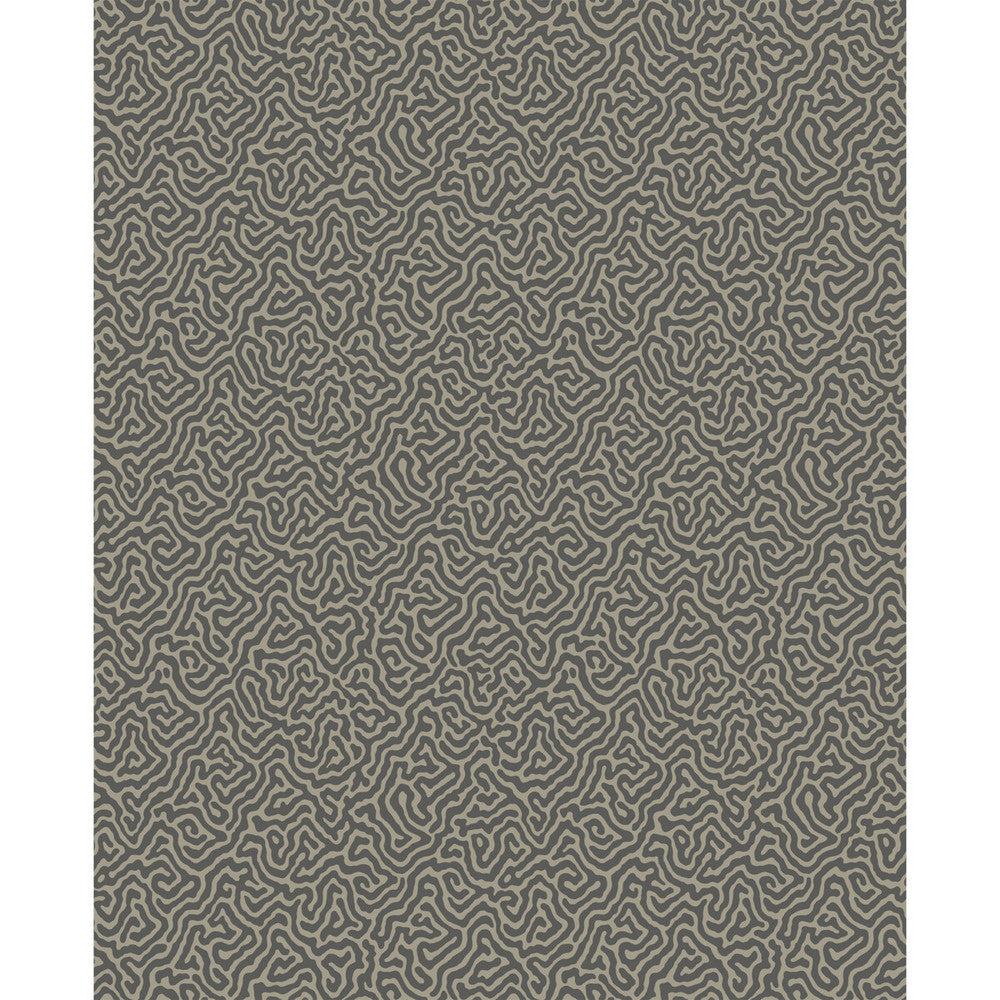 Vermicelli Black & Linen by Cole & Son Designer Wallcovering COLE & SON CURIO PAPER - 100% United Kingdom - Horizontal: - and Vertical: 8.3 20.5 - Swanky Fabrics -