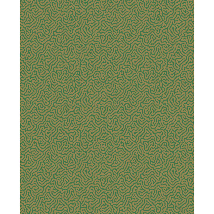Vermicelli Green & Gold by Cole & Son Designer Wallcovering COLE & SON CURIO PAPER - 100% United Kingdom Horizontal: and Vertical: 8.3 20.5 - Swanky Fabrics -