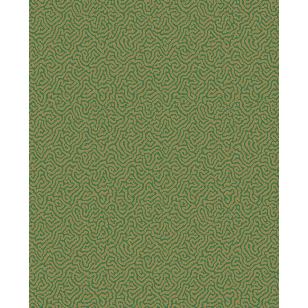 Vermicelli Green & Gold by Cole & Son Wallcovering Cole & Son Wallcovering Vermicelli Green & GoldWallcovering COLE & SON CURIO PAPER - 100% United Kingdom </p><p>Repeat: H: , V: 8.3 20.5 - Fabric Carolina -