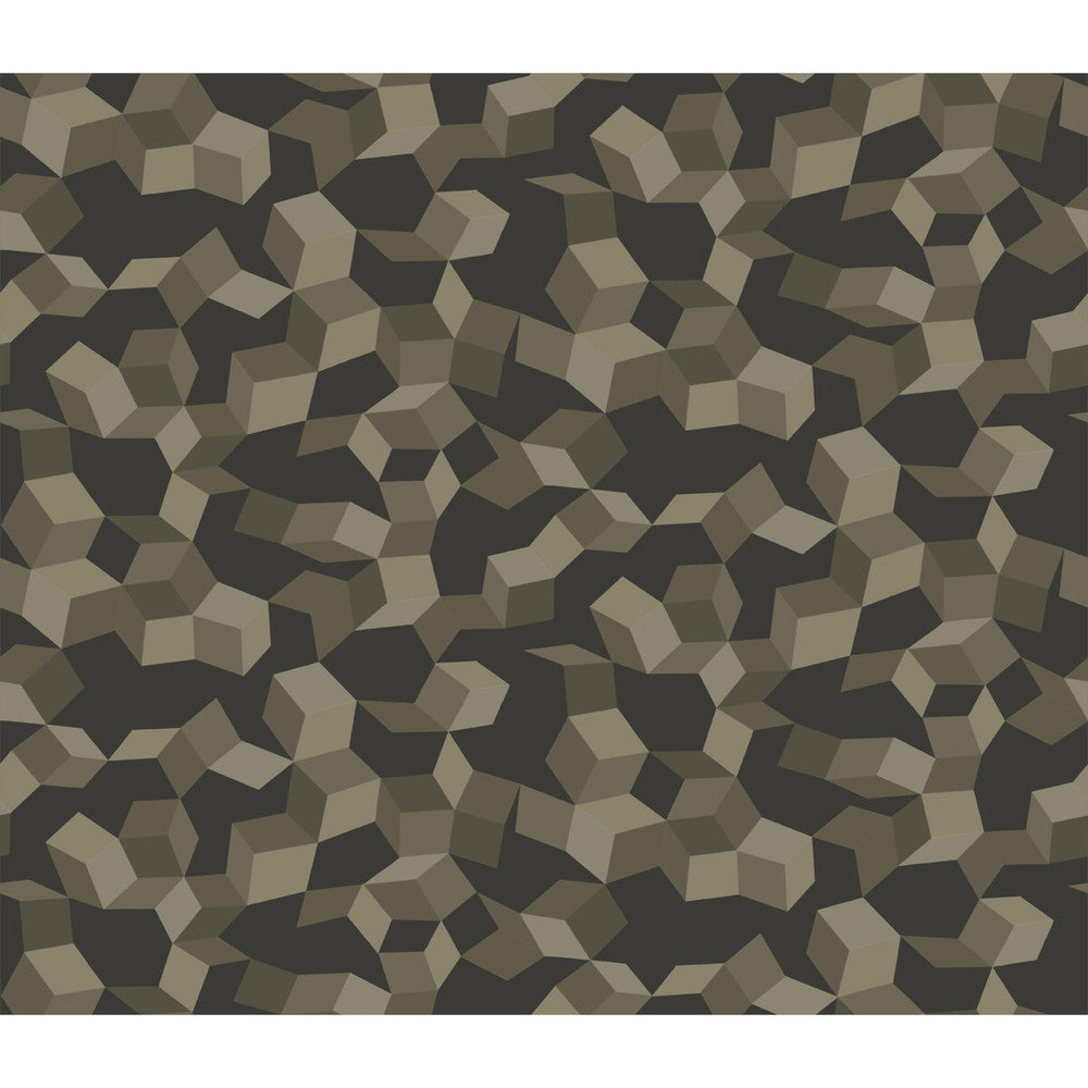 Ingot Charcoal & Silver by Cole & Son Designer Wallcovering COLE & SON CURIO PAPER - 100% United Kingdom - Horizontal: - and Vertical: 9 20.5 - Swanky Fabrics -